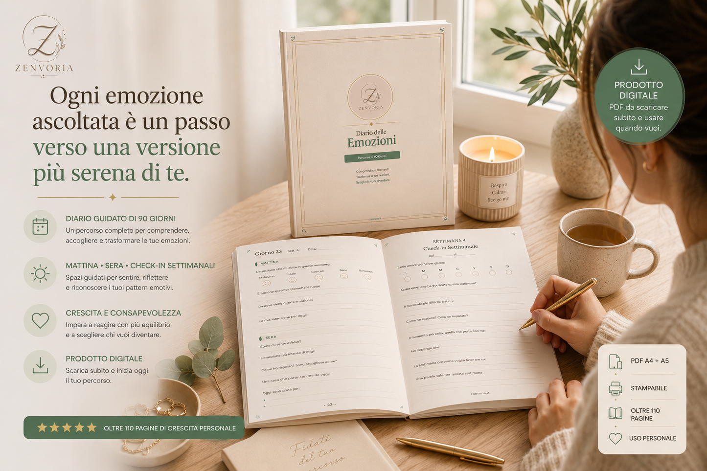 Diario delle Emozioni | Percorso di 90 Giorni