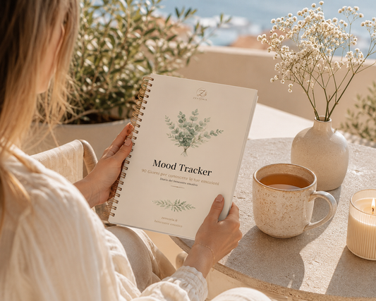 Mood Tracker 90 Giorni | Diario del Benessere Emotivo PDF A4 + A5