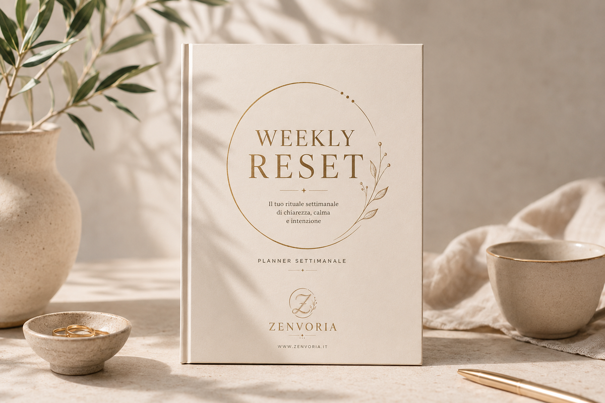 Weekly Reset Planner | Il tuo rituale settimanale di chiarezza, calma e intenzione