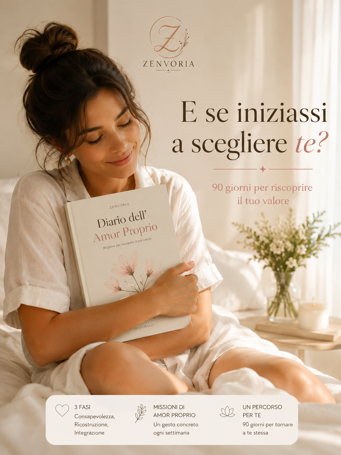 Diario dell'Amor Proprio – Percorso Guidato di 90 Giorni