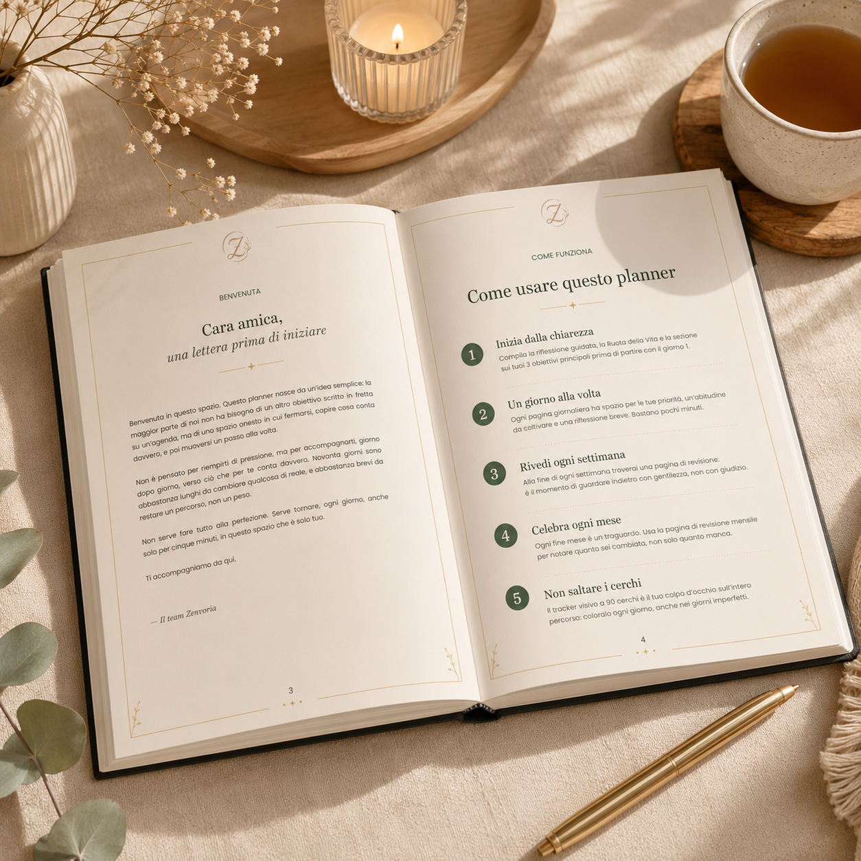 Planner per Raggiungere i Tuoi Obiettivi – Percorso di 90 Giorni