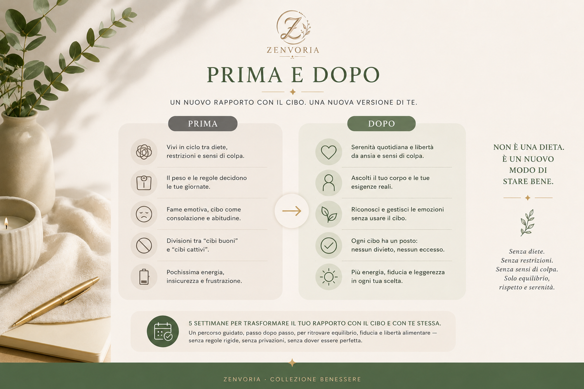 Il Metodo per Dimagrire | 5 Settimane per Fare Pace con il Cibo