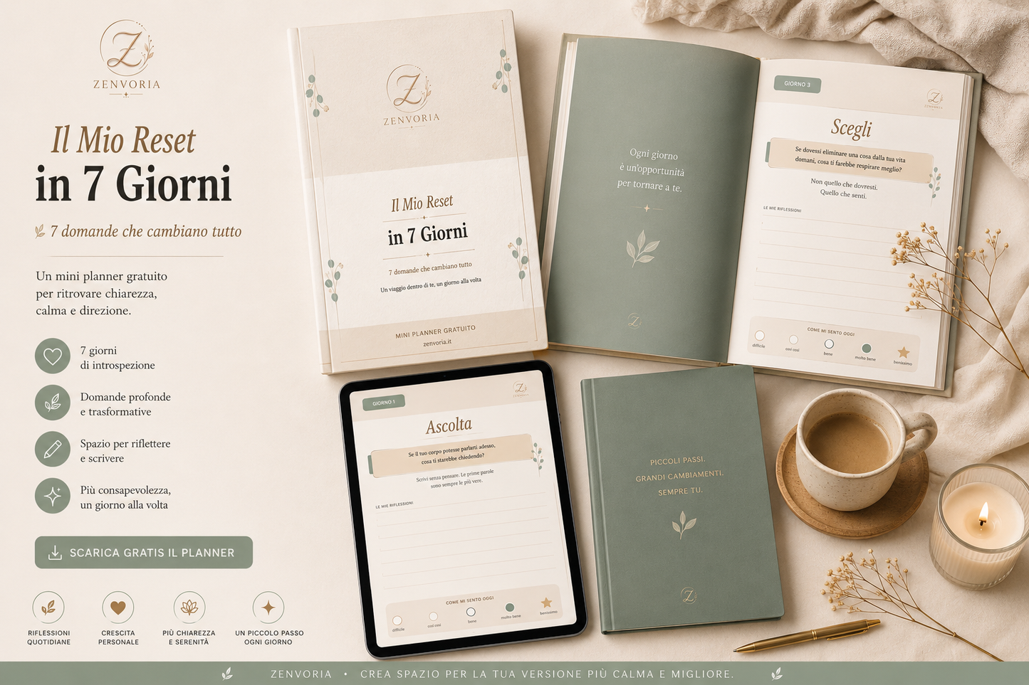Il Mio Reset in 7 Giorni — Mini Planner Gratuito